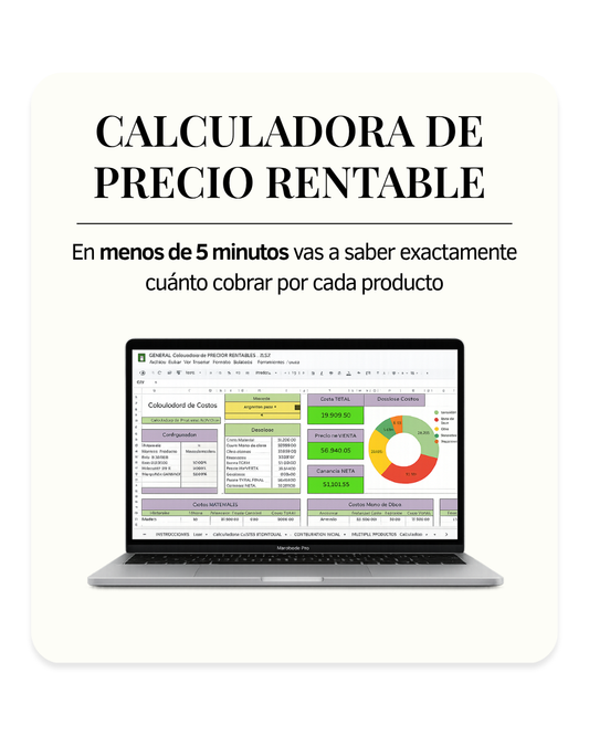CALCULADORA DE PRECIO RENTABLE